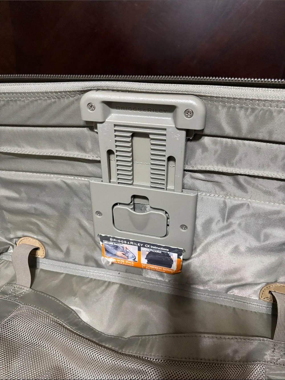 Briggs & Riley large expandable suitcase. Excellent preowned condition